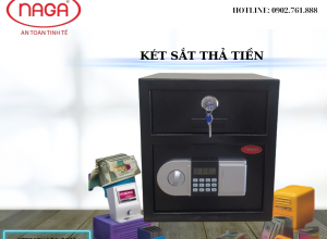 KÉT SẮT THẢ TIỀN - KÉT SẮT QUẦY THU NGÂN