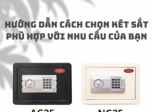 Hướng dẫn cách chọn két sắt phù hợp với nhu cầu của bạn