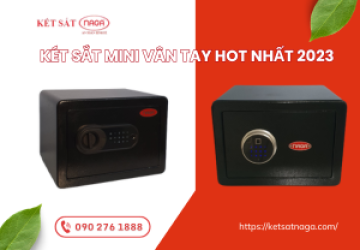 Hé lộ mẫu két sắt mini vân tay HOT nhất năm 2023