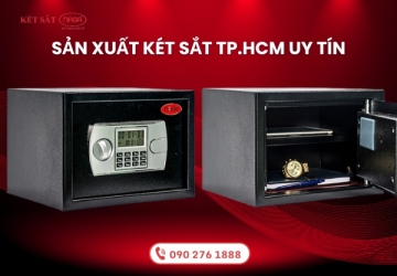 Sản xuất két sắt tại TPHCM - Chìa khóa bảo vệ tài sản an toàn