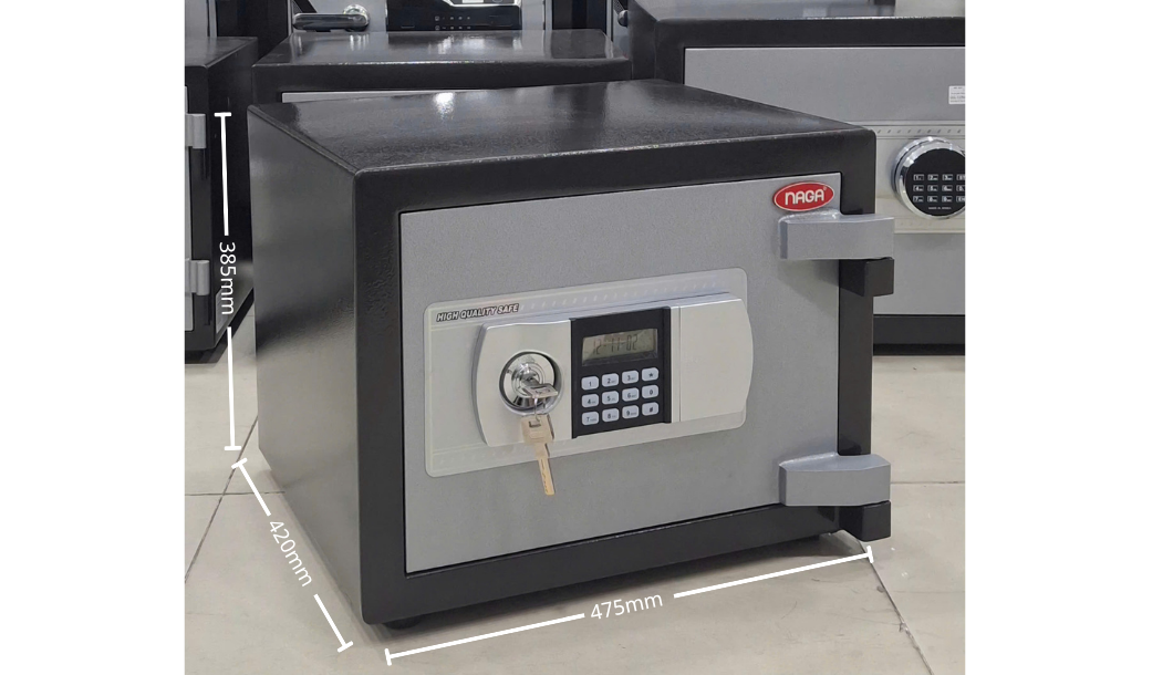 Kích thước két sắt NAGA 380
